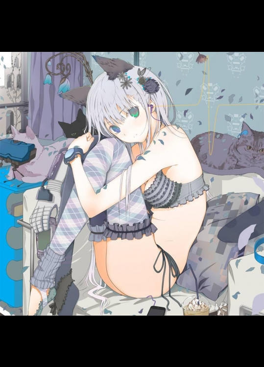 ニーソはいた女の子の足がエロすぎる_8