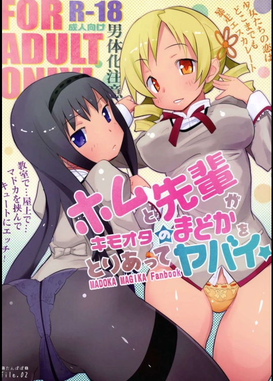 ホムと先輩がキモオタのまどかをとりあってヤバイ☆          